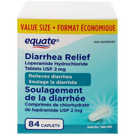 Equate Diarrhea Relief, 84 Caplets