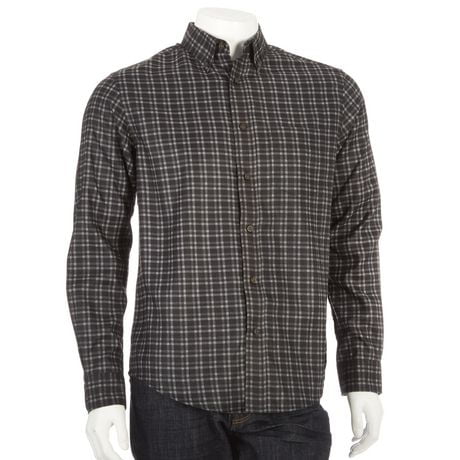 flannel george sleeved shirt walmart shirts