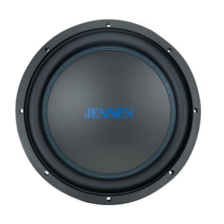 Jensen J12W 12 inch 1200 Watt Subwoofer 4-Ohm Car Audio Sub w/ 40oz. Magnet, 9 lbs.