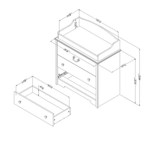 aviron changing table