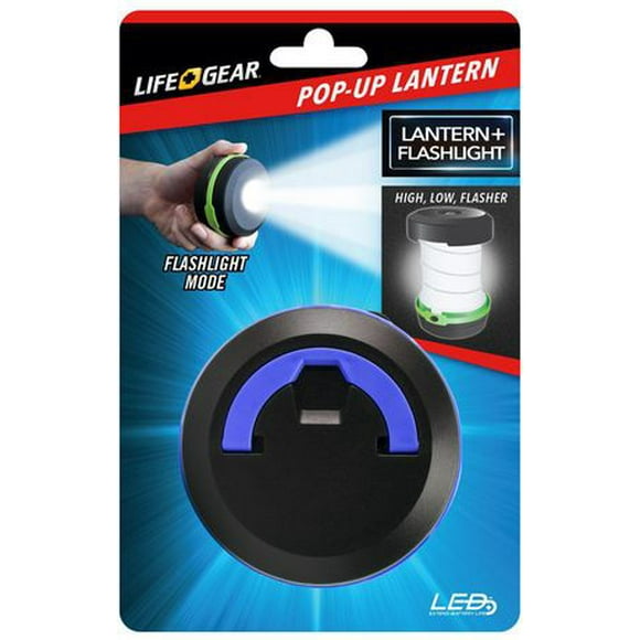 Lifegear Pop-Up Lantern+Flashlight weather and shock resistant