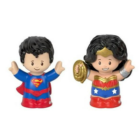 Fisher-Price Little People DC Super Friends Superman et Wonder Woman