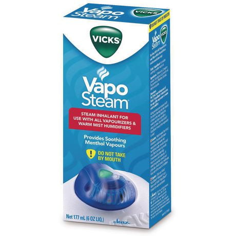 Vicks VS177CANEA VapoSteam Inhalant, Provides soothing menthol vapours