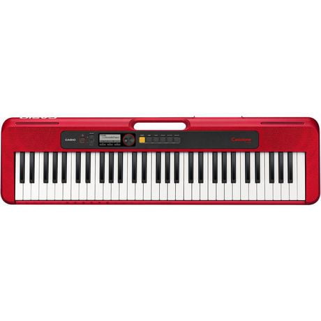 Casio Casiotone CT-S200 Portable 61-Key Digital Piano (Red)