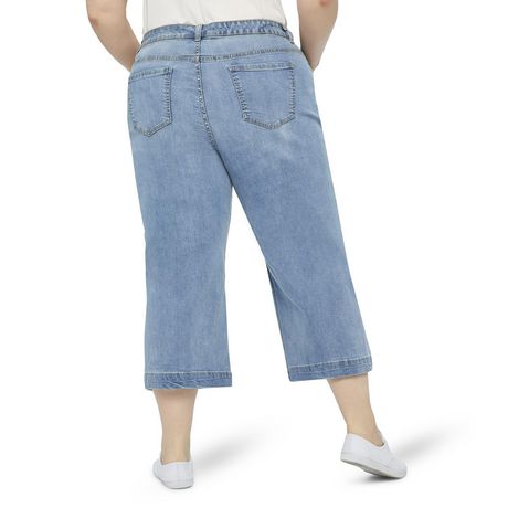 George Women's Denim Culottes | Walmart Canada