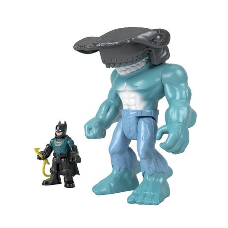 Fisher-Price Imaginext DC Super Friends Batman and King Shark Figure ...