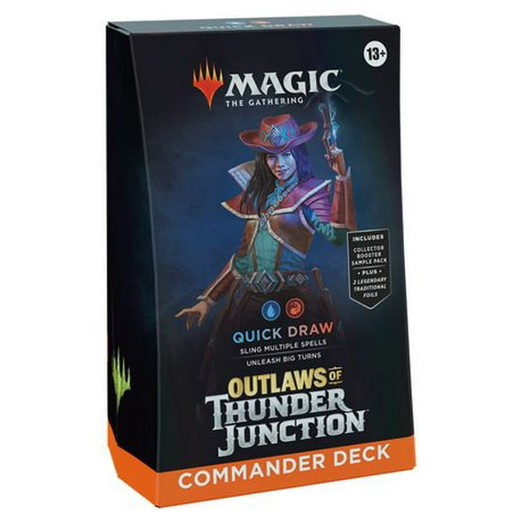 Magic: The Gathering Outlaws of Thunder Junction Commander Deck - Quick Draw