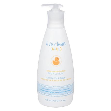 live clean lotion