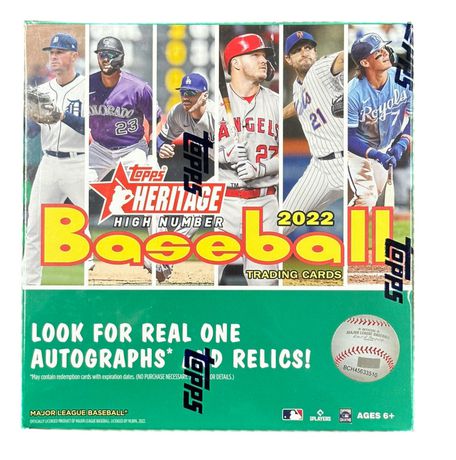 2022 Topps Heritage High Number Baseball Mega Box | Walmart Canada