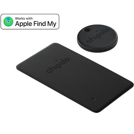 Localisateur Bluetooth® d'objets Chipolo ONE Spot paquet de 4 (fonctionne  avec Apple® Find My) - Presque noir