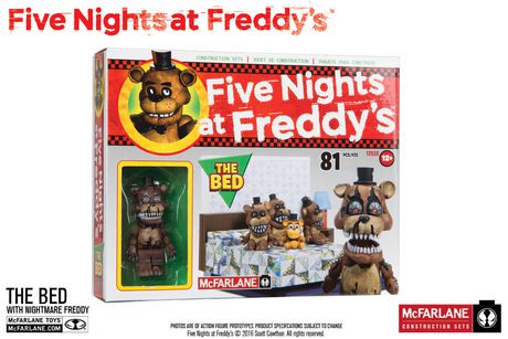 five nights at freddy's the bed construction set