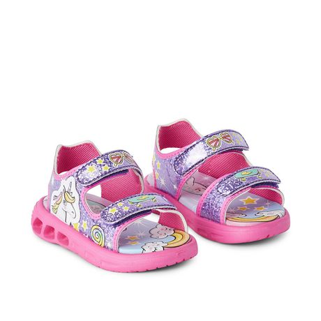 George Toddler Girls  Unicorn  Sandals  Walmart Canada