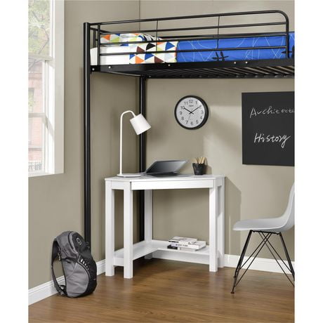 Ameriwood Parsons Corner Desk Gray Walmart Canada