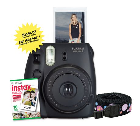 Fujifilm Instax Mini 8 Camera with 10 Exposures & Strap - Walmart.ca