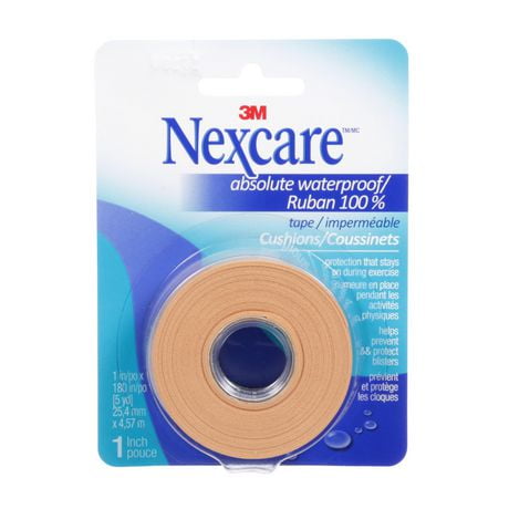 Nexcare™ Absolute Waterproof First Aid Tape, 1 in x 180 in, First Aid Tape
