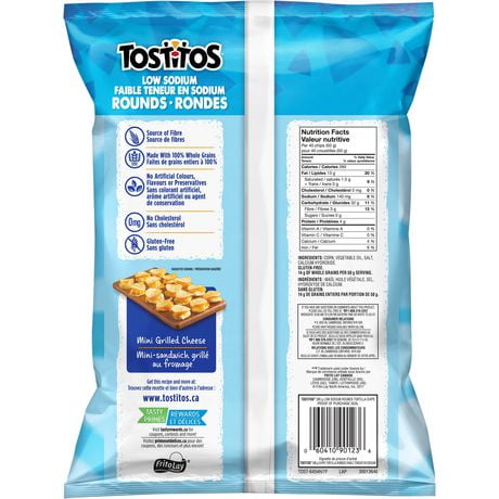 Tostitos Low Sodium Rounds Tortilla Chips | Walmart Canada