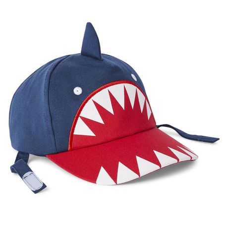 George Baby Boys' Shark Baseball Cap with Applique Fin | Walmart Canada