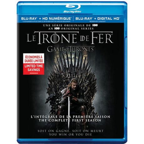 Game Of Thrones: The Complete First Season (Blu-ray + Digital HD ...