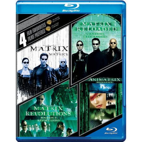 4 Film Favorites: The Matrix Collection - The Matrix / The Matrix: Reloaded / The Matrix: Revolutions / The Animatrix (Blu-ray) (Bilingual)