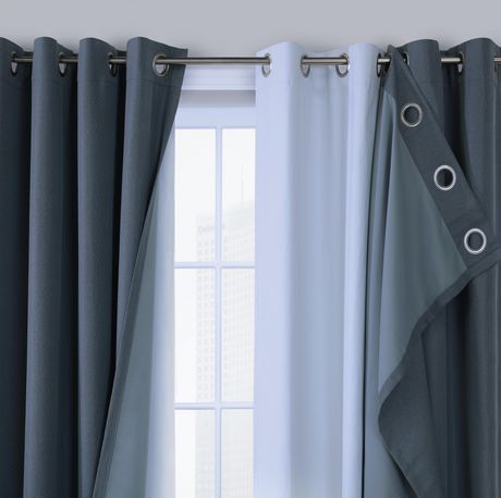 Total Blackout Grommet Curtain Liner 50, Curtains At Sears