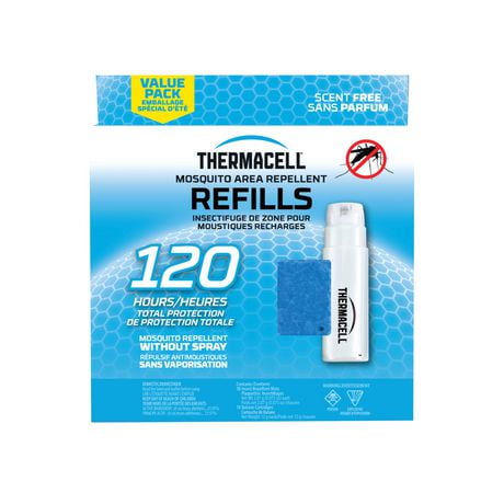 Recharges d’insectifuge Thermacell originales - 120 heures Recharges, 120 Heures