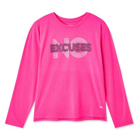 Girls Long Sleeve Shirt - Pink