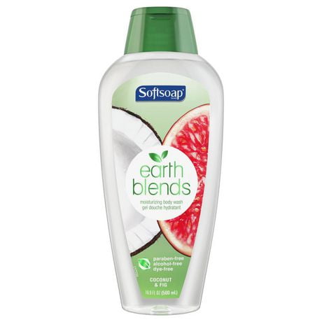 Softsoap Earth Blends Body Wash, Coconut & Fig