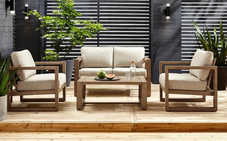 Hometrends Serena 4 Piece Conversation Set - Walmart.ca