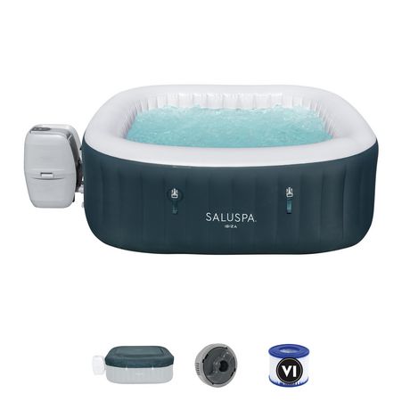 SaluSpa Ibiza 6-Person 140-Air Jets Inflatable Hot Tub | Walmart Canada