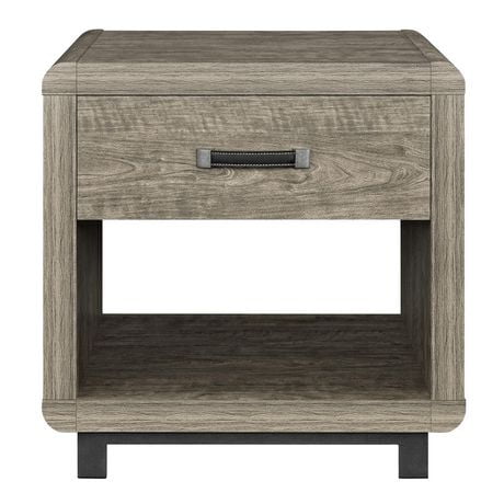 Eastlin End Table Weathered Oak Walmart Canada