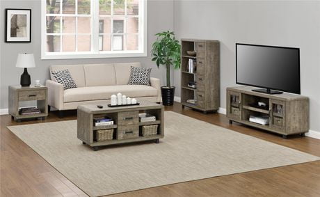 Eastlin End Table Weathered Oak Walmart Canada