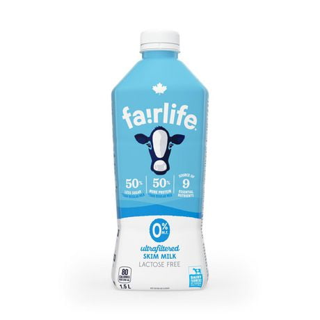 Fairlife Skim Ultrafiltered Milk - Lactose free 1.5L | Walmart Canada