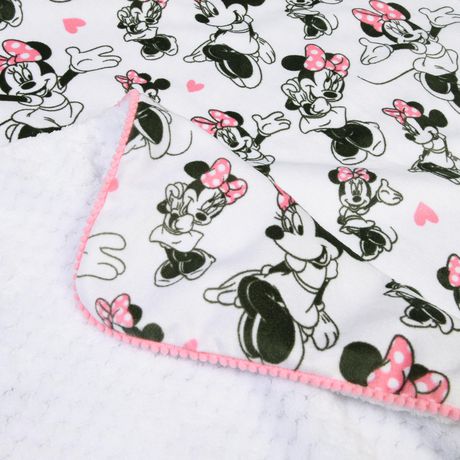 Couverture Pour Bebe En Peluche Disney Baby Minnie Mouse Walmart Canada