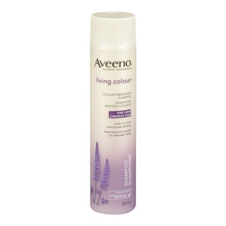 shampoo aveeno hair preserving naturals active colour fine living