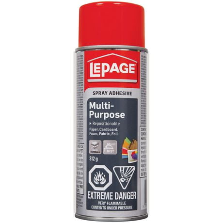 LePage Multi-Purpose Spray Adhesive, 311.8g