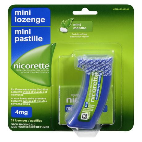 Nicorette® Mint Mini Lozenges | Walmart Canada