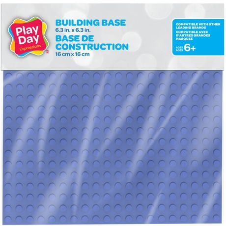 Play Day - Blue Baseplate 6.3" by 6.3"