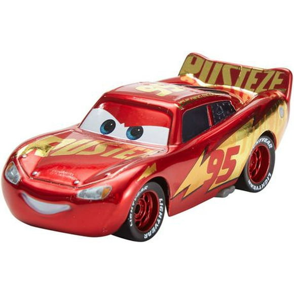 Disney Pixar Les Bagnoles 3 – Véhicule en métal moulé sous pression – Flash McQueen Rust-eze Racing Center