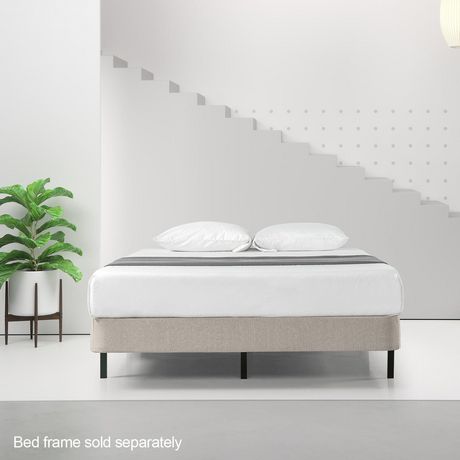 Spa Sensations By Zinus 5 Inch Low, Spa Sensations Platform Bed Frame Instructions Pdf
