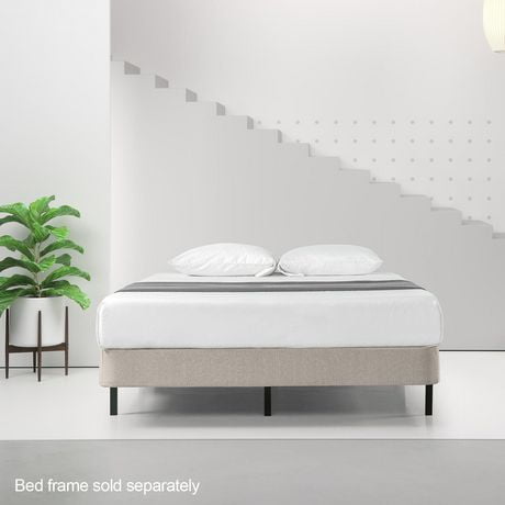 Spa Sensations by Zinus 5 Inch Low Profile Smart Box Spring - Mattress Support with Strong Steel Bed Base - 5 year warranty