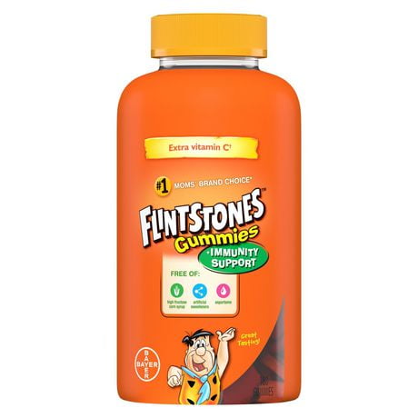 Flintstones Kids Multivitamin Gummies Plus Immunity Support, 180 Gummies