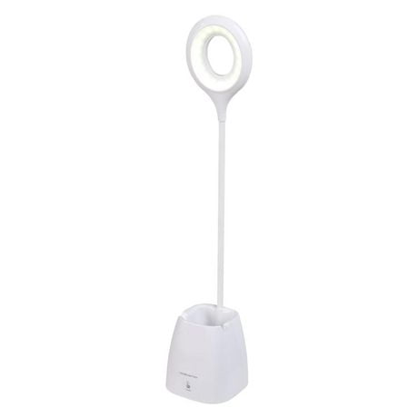 Volkano Radiant Series LED Table Lamp, White