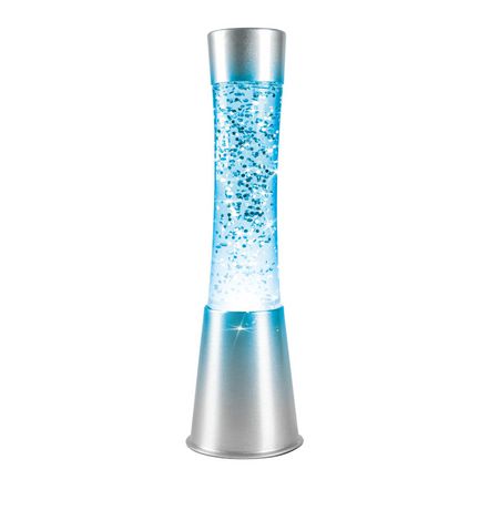 UPC 810033212796 product image for Brookstone Colour Changing Glitter Lamp With Remote Silver Standard | upcitemdb.com