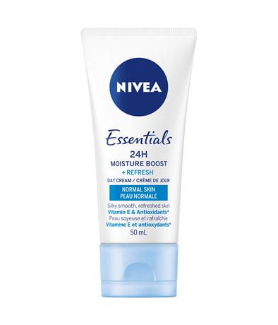 Nivea Essentials 24H Moisture BOOST + Refresh Day Cream for Normal Skin ...