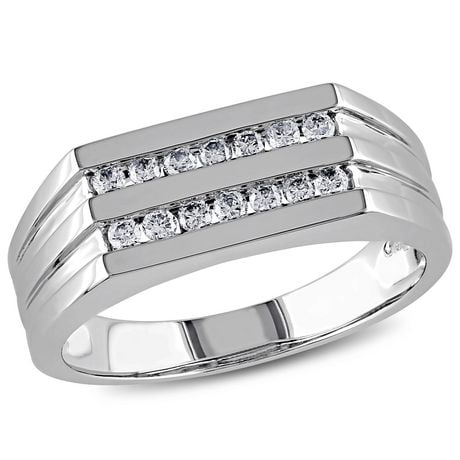 Or Jaune 1//3 Carat Pierre Éternité Diamant Mariage Bande G-H ,I1-I2