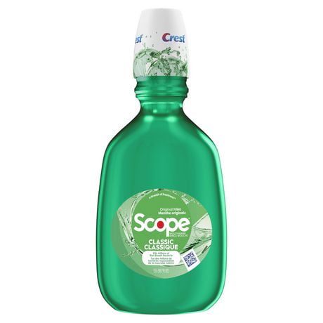 Crest Scope Classic Mouthwash, Original Mint | Walmart Canada