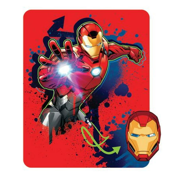 Avengers Throw And Character Pillow Set