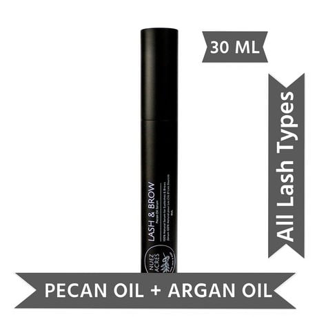 Nuez Acres Lash and Brow Growth Serum with Pecan Oil, 8ml
