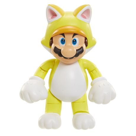 Figurine Mario le chat du Monde de Nintendo de 4 po