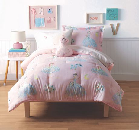 Mainstays Kids Ballerine Bedding Set Walmart Canada